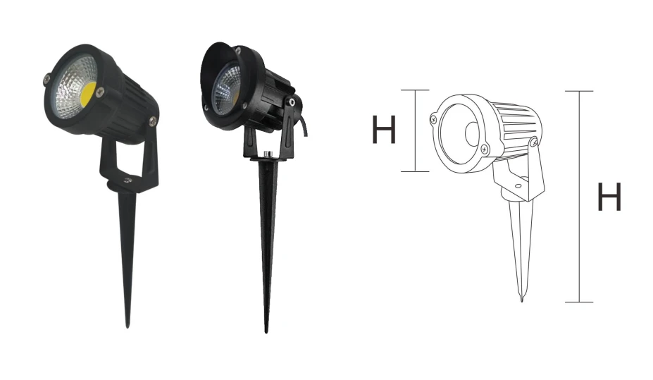 كشاف LED سبايك